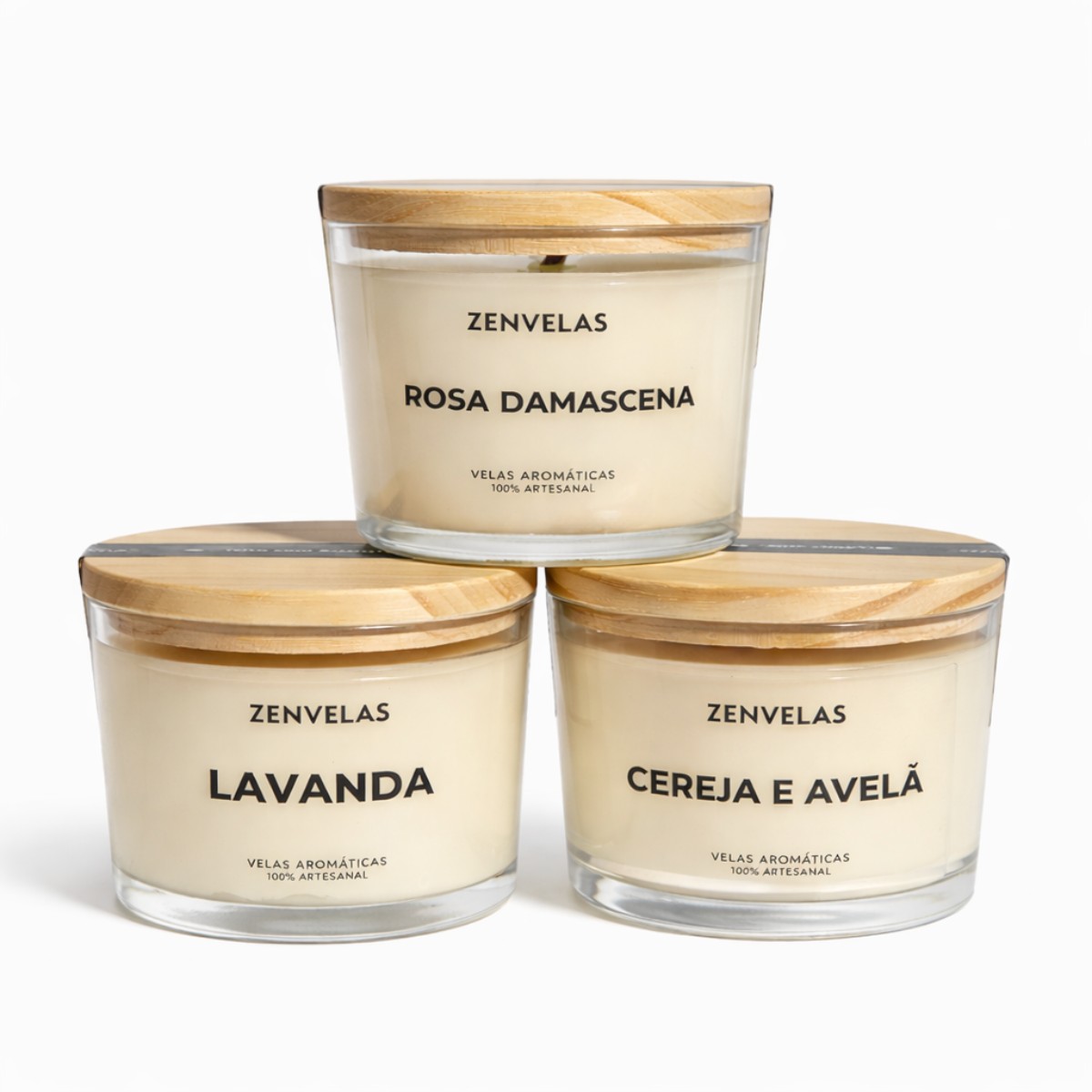 Vela Aromática Classic 100g Perfumada - Decoração e Relaxamento - Imagem 2