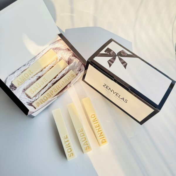 Kit 3 Velas Intenções - Imagem 2
