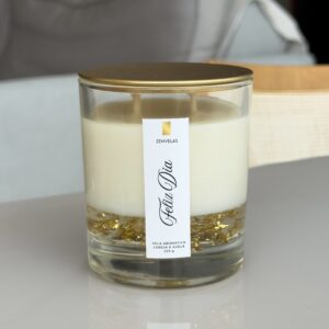 Vela Aromática Feliz Dia 220g