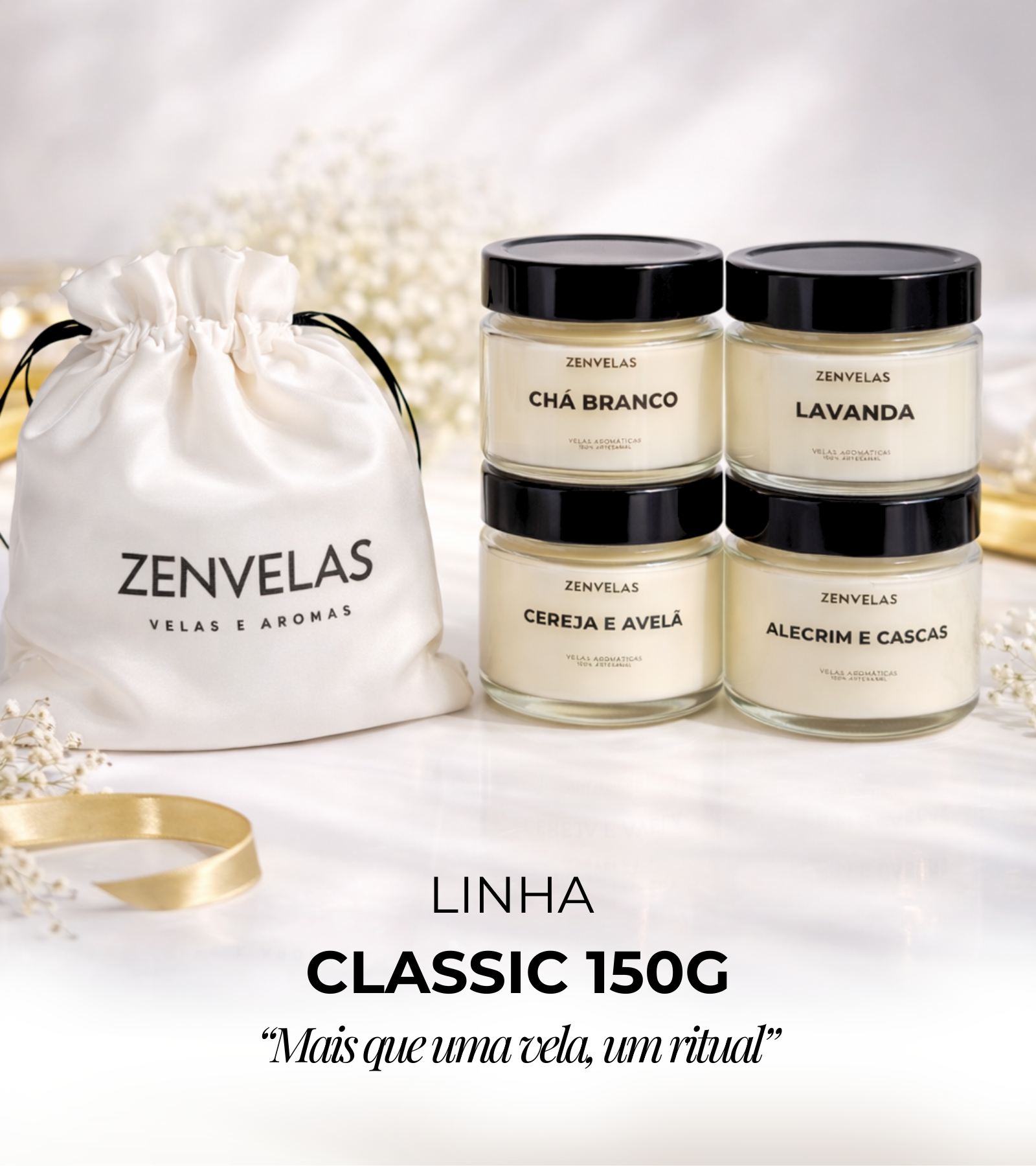 vela perfumada classic 150g -celular
