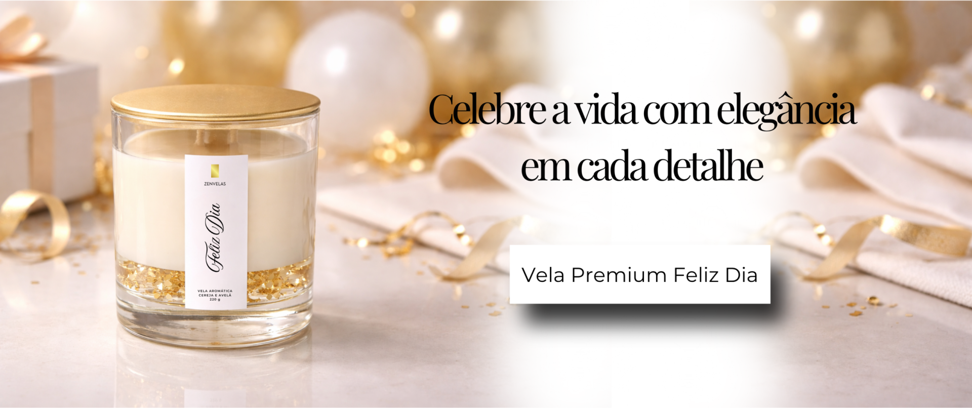 vela aromatica feliz aniversario